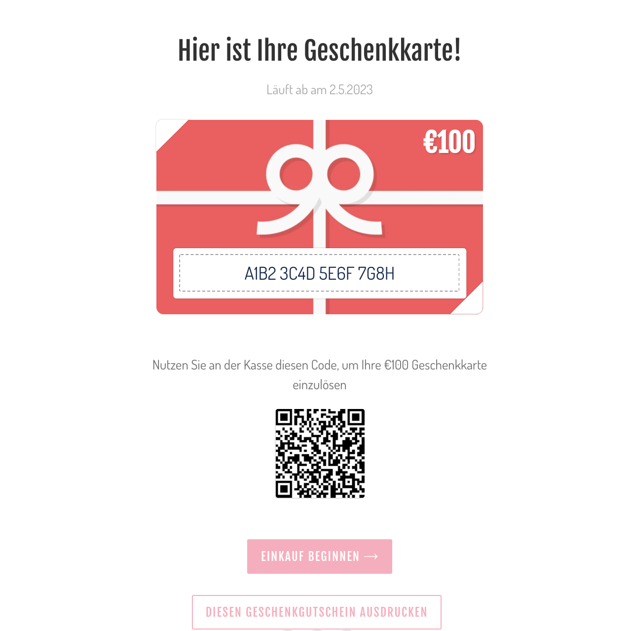 LILLYPARK-Gutscheins, Gift Card, LILLYPARK, LILLYPARK, ShowYourLove-Taschenparty,