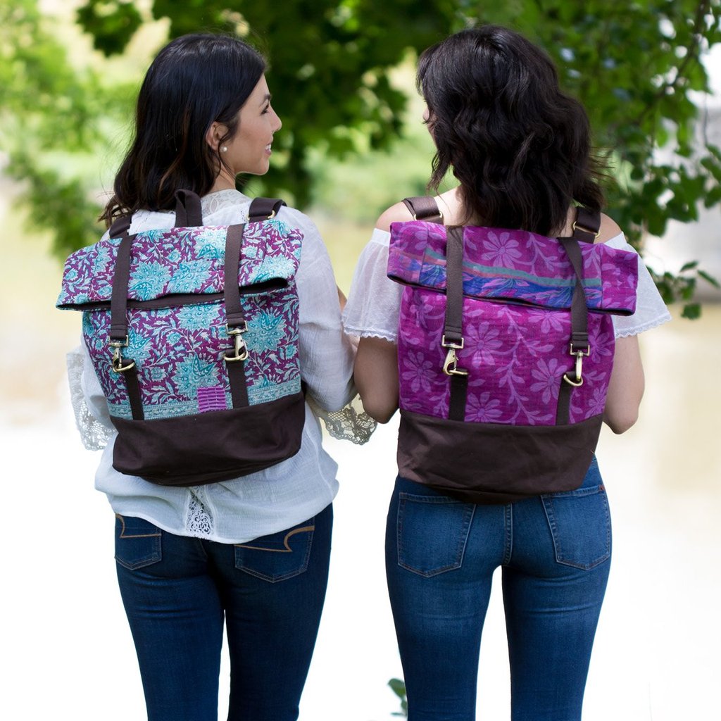 Didi Overnighter Rucksack - Sari Bari  | LILLYPARK.com