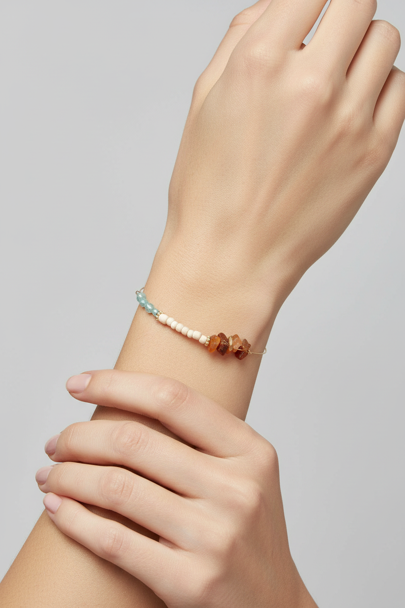 Armband Brown Stone